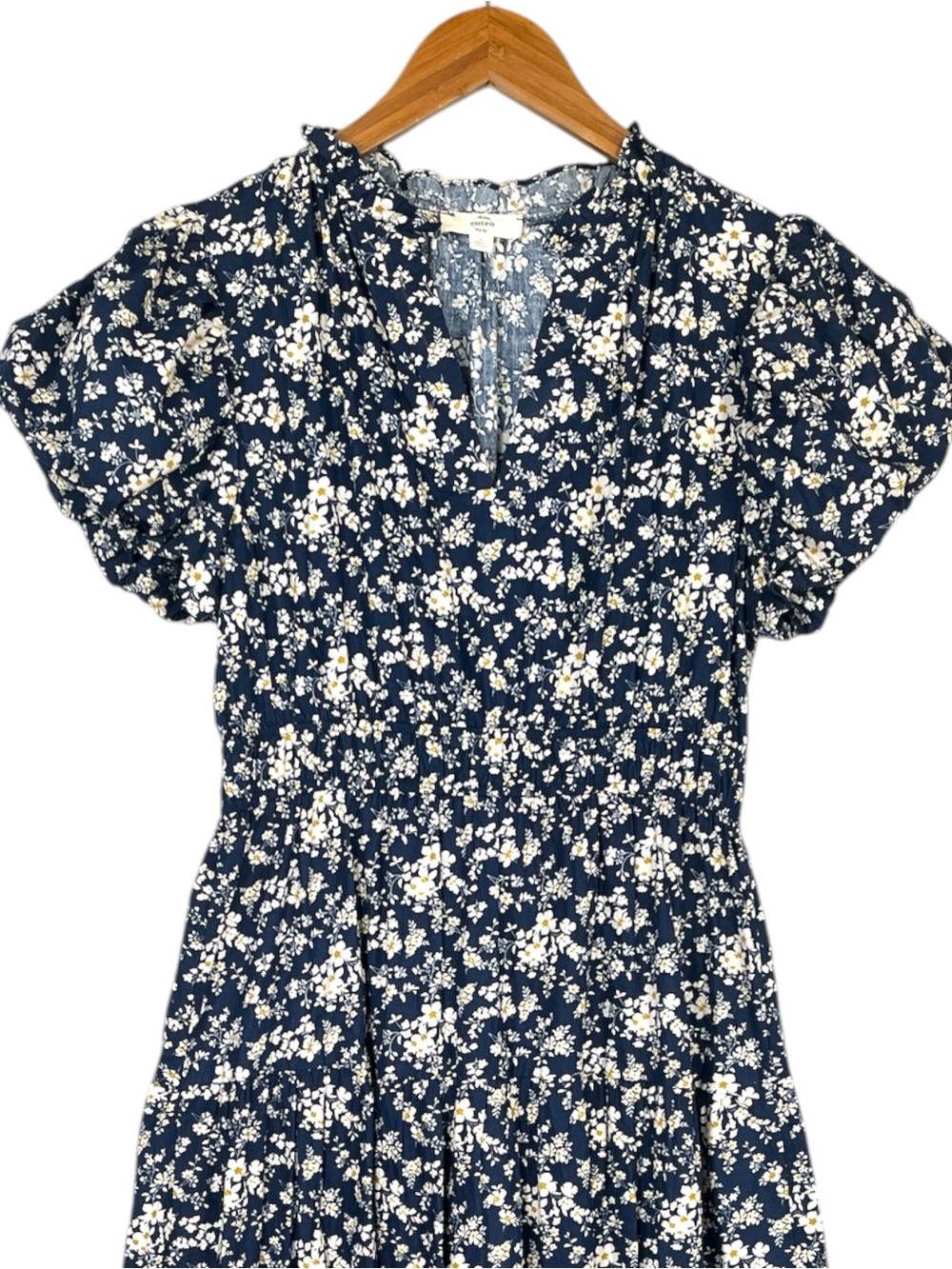 Entro Midnight Floral Maxi Dress Size Large - Picture 3 of 6